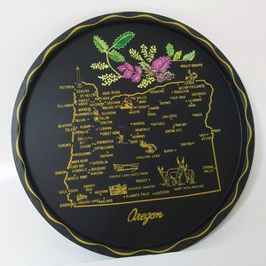 Beautiful Oregon State Souvenir Tray